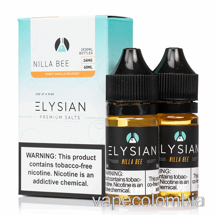 Vape Desechable Nilla Abeja - Sales Elíseas - 60ml 24mg